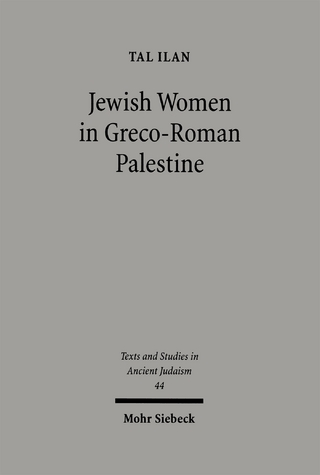 Jewish Women in Greco-Roman Palestine