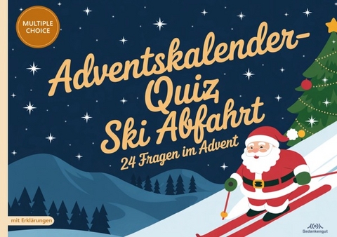 Adventskalender-Quiz Ski Abfahrt - Gedankengut Spiele