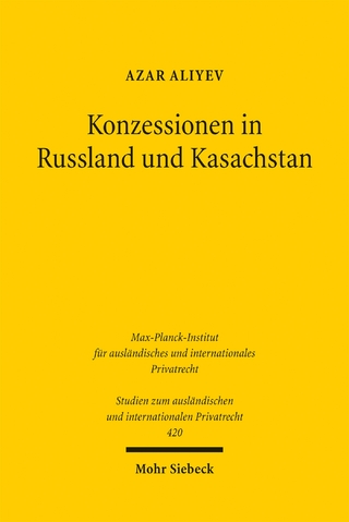 Konzessionen in Russland und Kasachstan