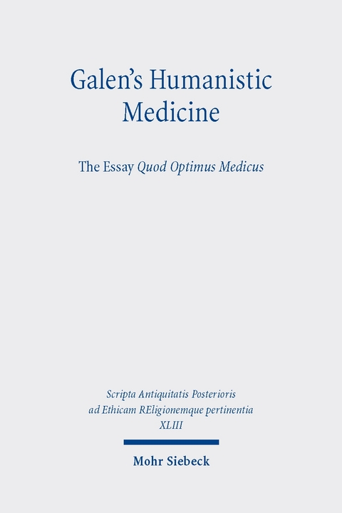 Galen's Humanistic Medicine - 