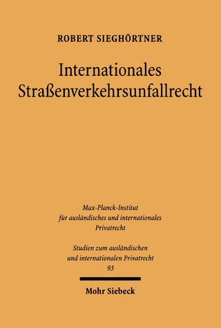 Internationales Straßenverkehrsunfallrecht