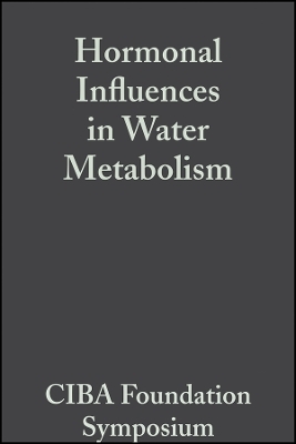 Ciba Foundation &ndash; Hormonal Influences in Water Metabolism (Book II of Colloquia on Endocrinology, V4) -  Ciba Foundation