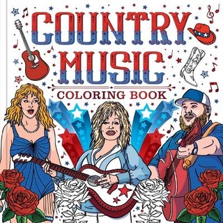 Country Music Coloring Book