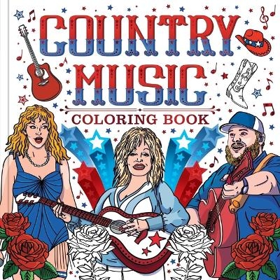 Country Music Coloring Book -  Igloobooks