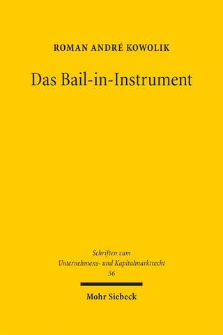 Das Bail-in-Instrument