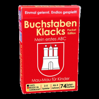 Buchstaben Klacks – Pocket Edition (Design Hamburg)