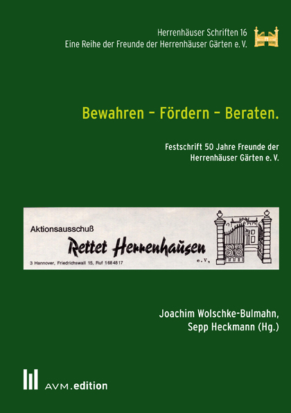 Bewahren &ndash; F&ouml;rdern &ndash; Beraten. - 
