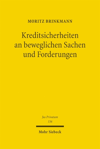 Kreditsicherheiten an beweglichen Sachen und Forderungen