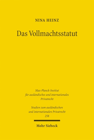 Das Vollmachtsstatut