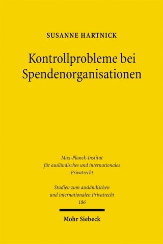 Kontrollprobleme bei Spendenorganisationen