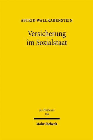Versicherung im Sozialstaat