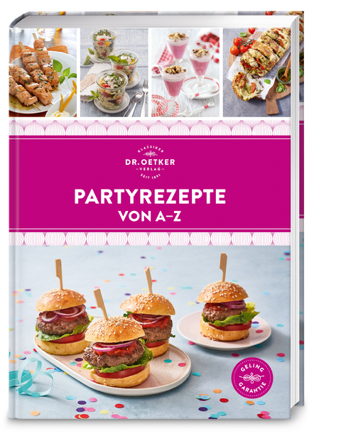 Partyrezepte von A–Z -  Dr. Oetker Verlag