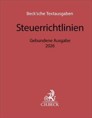 Steuerrichtlinien Gebundene Ausgabe 2026