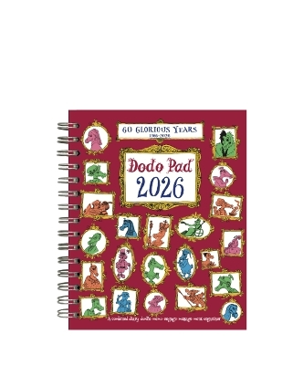 The Dodo Pad Mini / Pocket Diary 2026 - Week to View Calendar Year - Lord Dodo