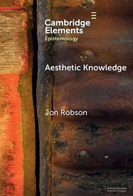Aesthetic Knowledge - Jon Robson