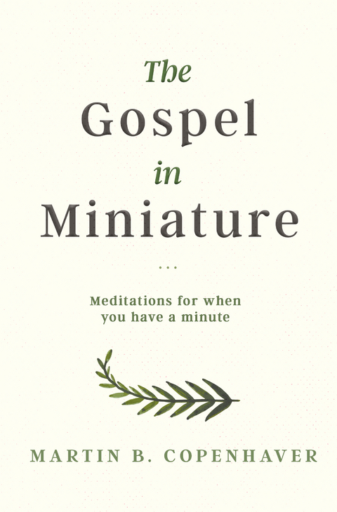 The Gospel in Miniature - Martin Copenhaver
