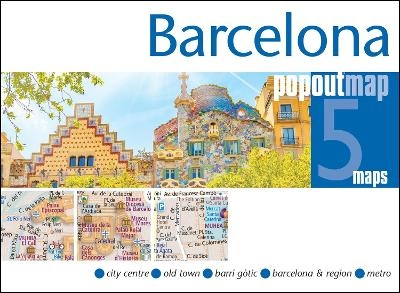 Barcelona PopOut Map - 