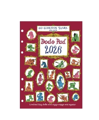 The Dodo Pad Filofax-Compatible 2026 A5 Refill Diary - Week to View Calendar Year - Lord Dodo