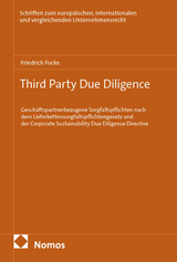 Third Party Due Diligence - Friedrich Focke