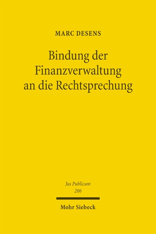 Bindung der Finanzverwaltung an die Rechtsprechung