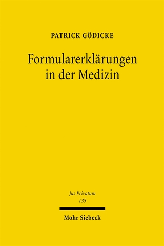 Formularerklärungen in der Medizin