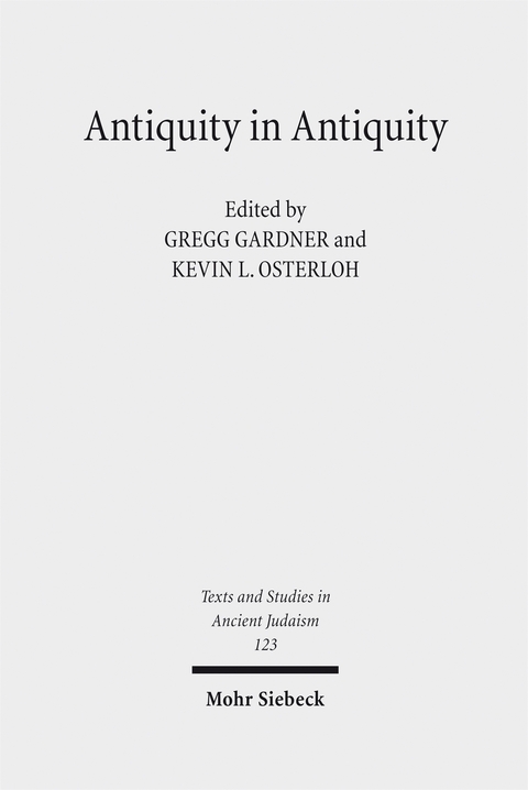 Antiquity in Antiquity - 