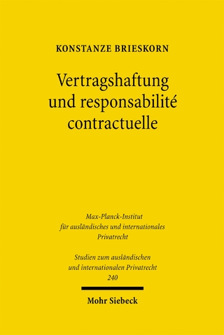 Vertragshaftung und responsabilité contractuelle