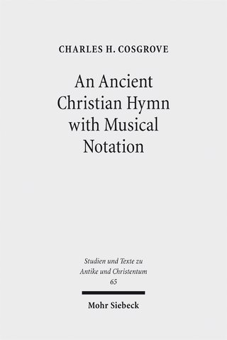 An Ancient Christian Hymn with Musical Notation