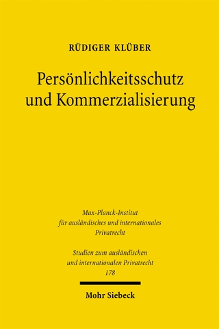 Persönlichkeitsschutz und Kommerzialisierung