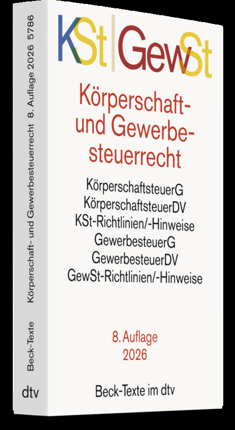K&ouml;rperschaftsteuerrecht / Gewerbesteuerrecht
