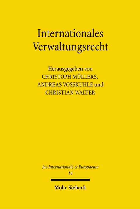 Internationales Verwaltungsrecht - 