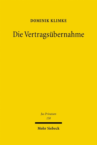 Die Vertragsübernahme