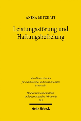 Leistungsstörung und Haftungsbefreiung
