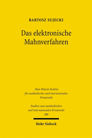 Das elektronische Mahnverfahren