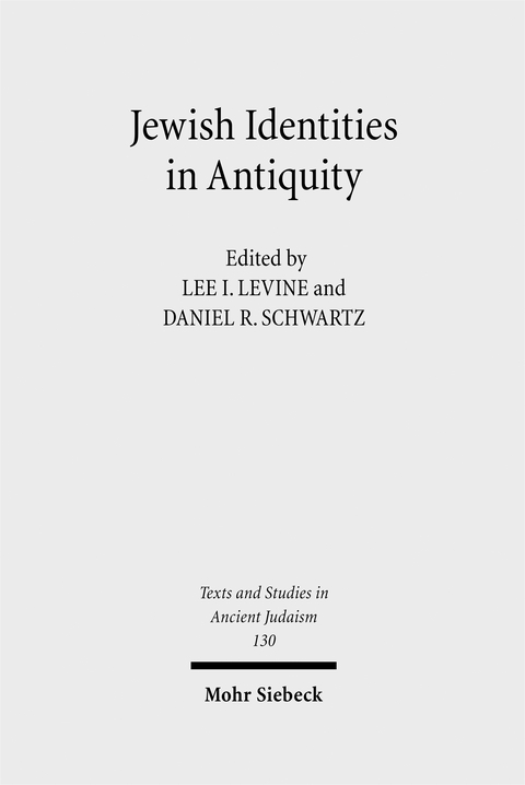Jewish Identities in Antiquity - 