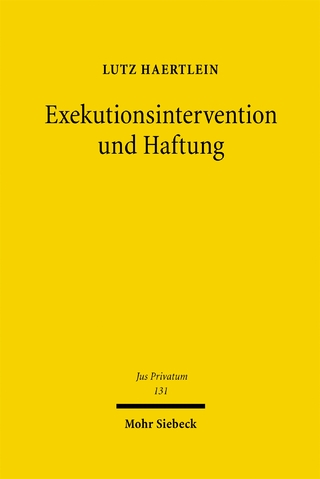 Exekutionsintervention und Haftung