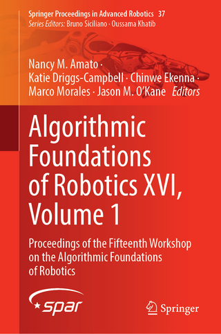 Algorithmic Foundations of Robotics XVI, Volume 1