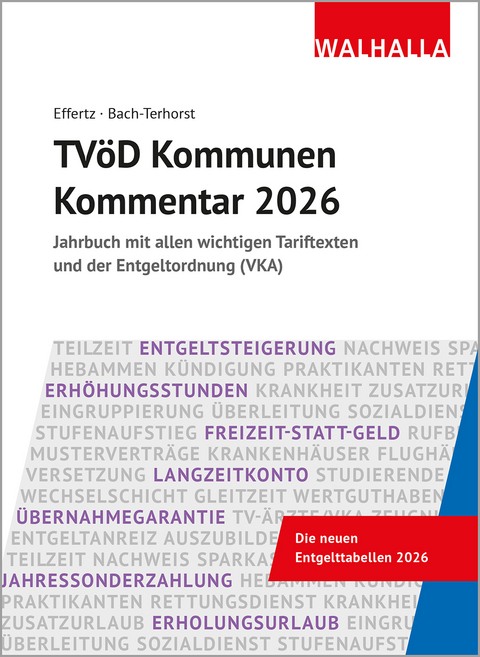 TVöD Kommunen Kommentar 2026 - Jörg Effertz, Andreas Bach-Terhorst