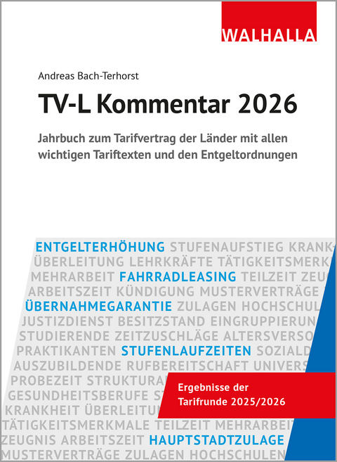 TV-L Kommentar 2026 - Andreas Bach-Terhorst