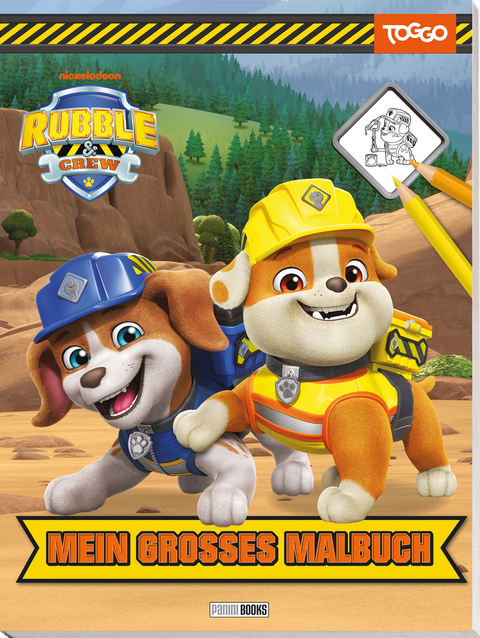 Rubble & Crew: Mein gro&szlig;es Malbuch -  Panini