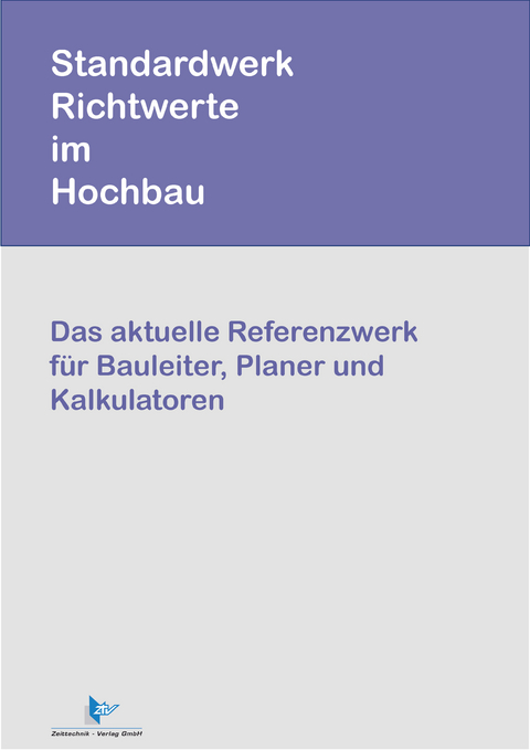 Standardwerk Richtwerte im Hochbau
