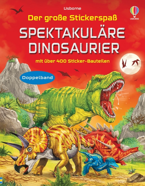 Der gro&szlig;e Stickerspa&szlig;: Spektakul&auml;re Dinosaurier - Simon Tudhope, Sam Smith