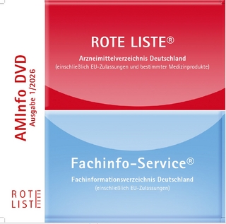 ROTE LISTE® 1/2026 AMInfo-DVD - ROTE LISTE®/FachInfo - Einzelausgabe