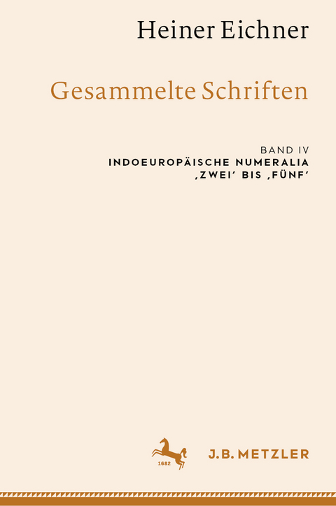 Heiner Eichner: Gesammelte Schriften - Heiner Eichner