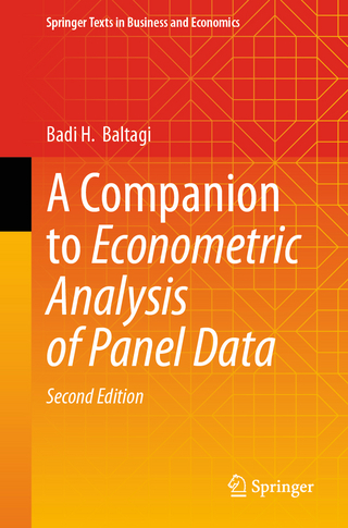 A Companion to Econometric Analysis of Panel Data