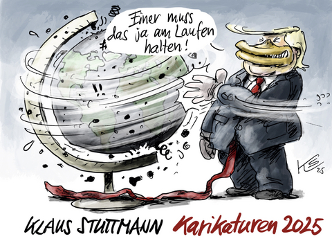Stuttmann Karikaturen 2025 - Klaus Stuttmann