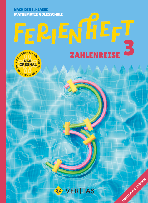 Ferienheft Zahlenreise 3. Klasse Volksschule. Lehrplan 2023 - Caterine Salomon, Jutta Schabhüttl