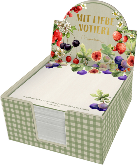 Zettelk&auml;stchen &ndash; Mit Liebe notiert!