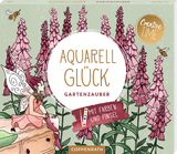 Aquarell-Gl&uuml;ck Gartenzauber