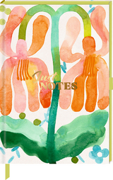 Notizbuch DIN A5 &ndash; Just Notes (Orange Flower)